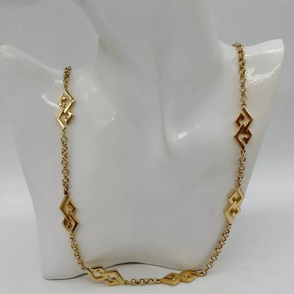 Authentic GIVENCHY DOUBLE G LOGO Necklace